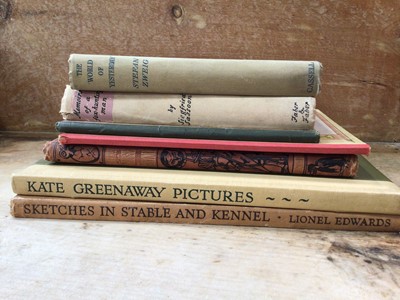 Lot 634 - Small group of books, including Kate Greenaway Pictures (pub. 1921), Memoirs of a fox-hunting man, etc