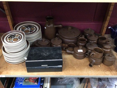 Lot 744 - Group of teawares, dinnerwares, etc, including Denby.