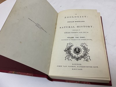 Lot 703 - The Zoologist - a very rare comprehensive and mostly complete run of the monthly publication, from volume 1 (1843) - (1913) illustrated, in modern bindings. (61)