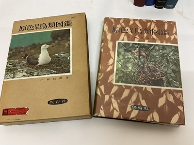 Lot 715 - Taka-Tsukasa - The Birds of Nippon, Tokyo, 1967, original cloth, with a small group of Japanese bird books