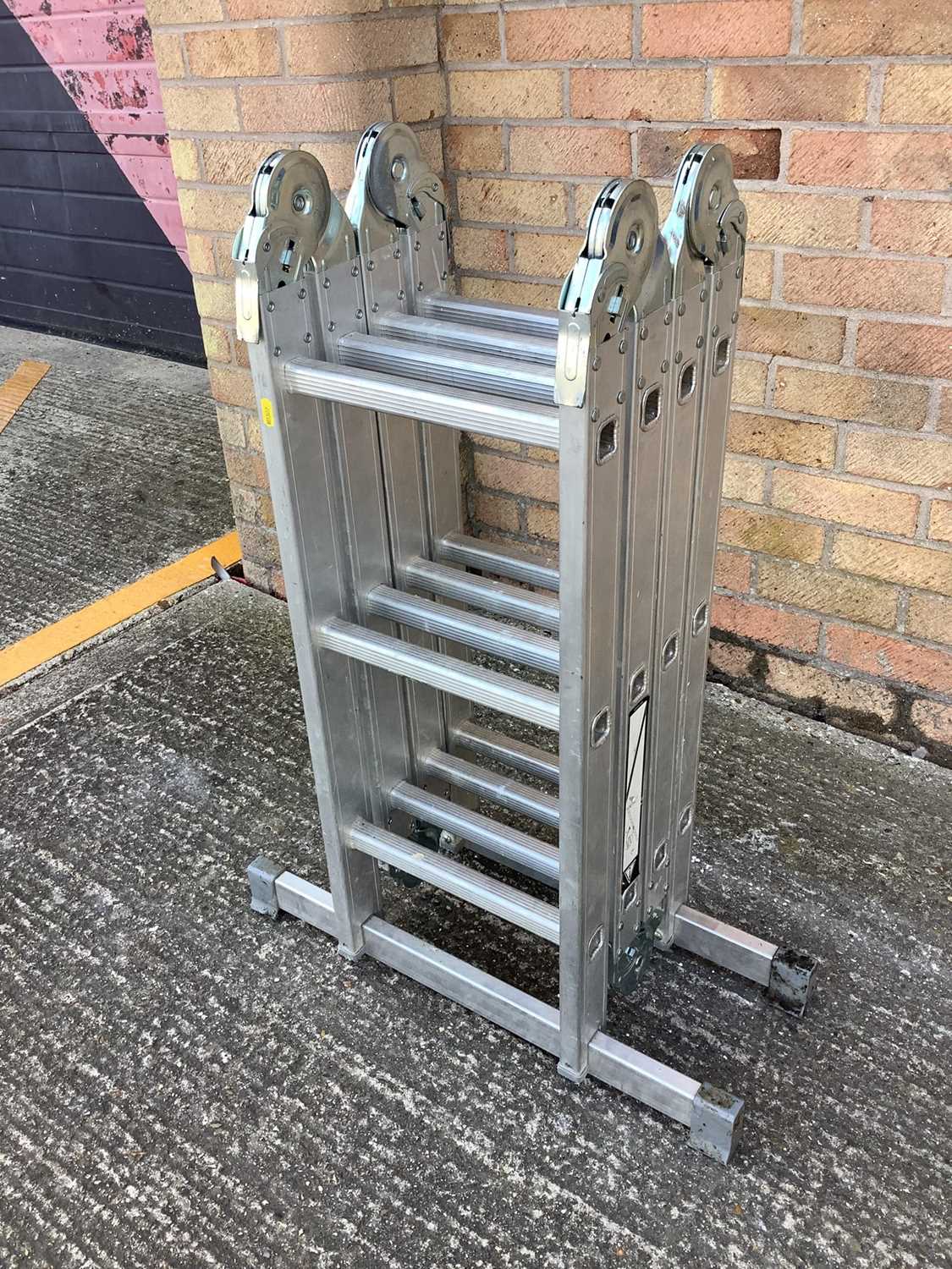 Lot 120 - Modern Folding ladder.