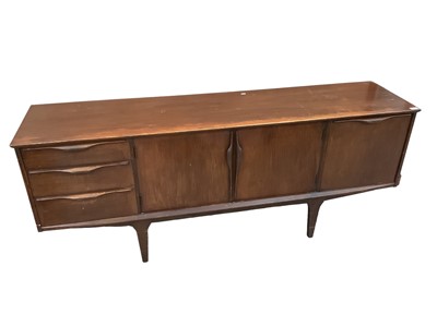 Lot 1396 - Mid century Teak sideboard