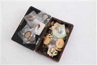 Lot 2529 - Collection of military sweetheart brooches,...