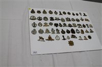 Lot 2537 - Collection of fifty-eight British Military cap...