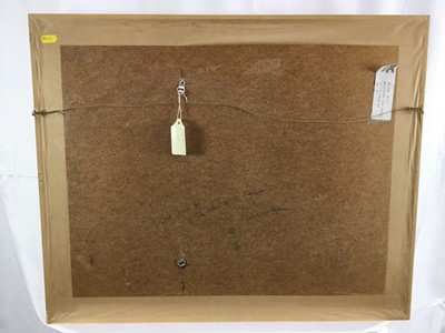 Lot 153 - Peter Rice, British 1928-2015, stage designer and artist. Pen and ink / pencil on laid brown paper, set design backcloth for “The Violins of St. Jacques”. Inscribed and with gallery label verso. 38...
