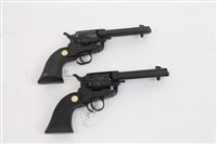 Lot 2540 - Pair of model revolvers with working actions,...