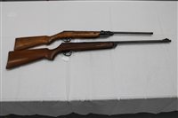 Lot 2550 - BSA .22 calibre air rifle, together with a...