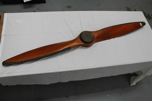 Lot 2551 - First World War period aircraft propeller,...