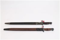 Lot 2554 - Two 1913 pattern Remington bayonets - both...