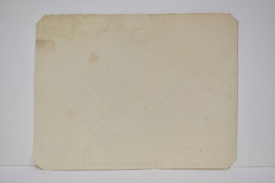 Lot 993 - Manner of Francois Boucher, 19th century red chalk and wash sketch, a slumbering child, laid paper, 18.5cm x 24cm, unframed