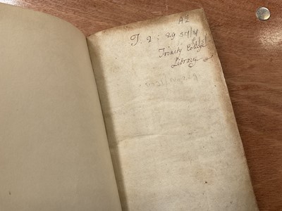 Lot 1457 - The Doctrine of Proportion, Arithmetical and Geometrical, J Nourse, 1763, bound with The Elements of Geometry, and The Young Gentleman's Trigonometry, Mechankicks, and Opticks, in three parts, Edwa...