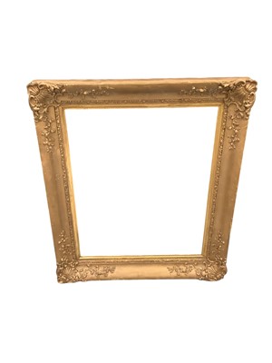 Lot 596 - Gilt picture frame, 71cm x 60cm