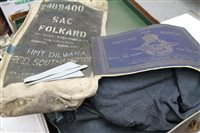 Lot 2563 - Suitcase containing British Air Forces album...