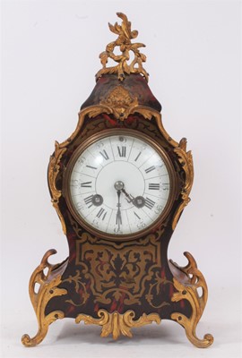 Lot 506 - Boulle work clock