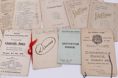 Lot 553 - Collection of early 20th century dance cards, approximately 30