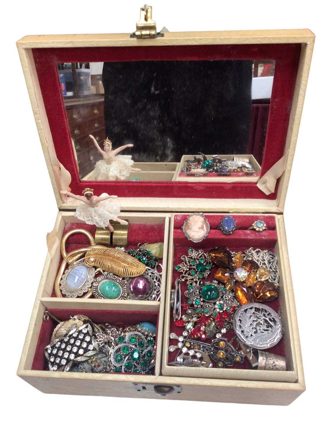 Treasure Chest Filled With Real Silver Jewelry Old and 