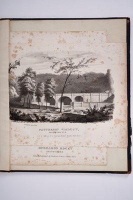 Lot 566 - Thomas Talbot Bury (1809-1877) -  Coloured Views on the Liverpool and Manchester Railway, London: Ackermann, 1831 Large quarto, title page, thirteen full-paged hand coloured plates, two folding pla...