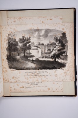 Lot 566 - Thomas Talbot Bury (1809-1877) -  Coloured Views on the Liverpool and Manchester Railway, London: Ackermann, 1831 Large quarto, title page, thirteen full-paged hand coloured plates, two folding pla...