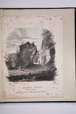 Lot 566 - Thomas Talbot Bury (1809-1877) -  Coloured Views on the Liverpool and Manchester Railway, London: Ackermann, 1831 Large quarto, title page, thirteen full-paged hand coloured plates, two folding pla...