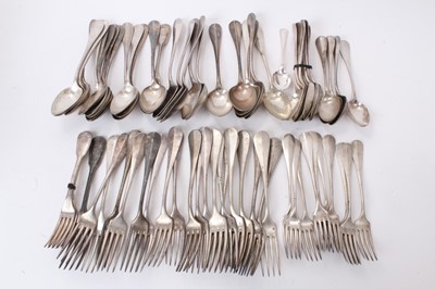 Lot 258 - Large selection of French Christofle silver plated flatware