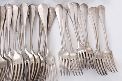 Lot 258 - Large selection of French Christofle silver plated flatware