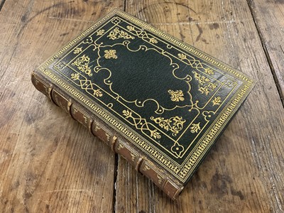 Lot 570 - Browning poetic works, Vol 1, 1904, in fine full calf binding by Rivière & Son, together with a group of good decorative bindings