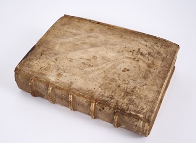 Lot 571 - Pierre Matthieu - Histoire de France...du regne de Henry IIII, 1605, part 1, 326pp and index, in early vellum binding