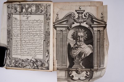 Lot 571 - Pierre Matthieu - Histoire de France...du regne de Henry IIII, 1605, part 1, 326pp and index, in early vellum binding