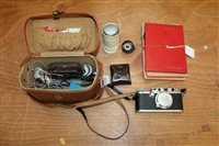 Lot 2703 - Leica Model III Camerasera with...