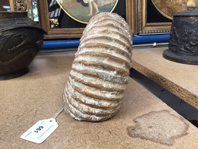 Lot 661 - Large ammonite fossil