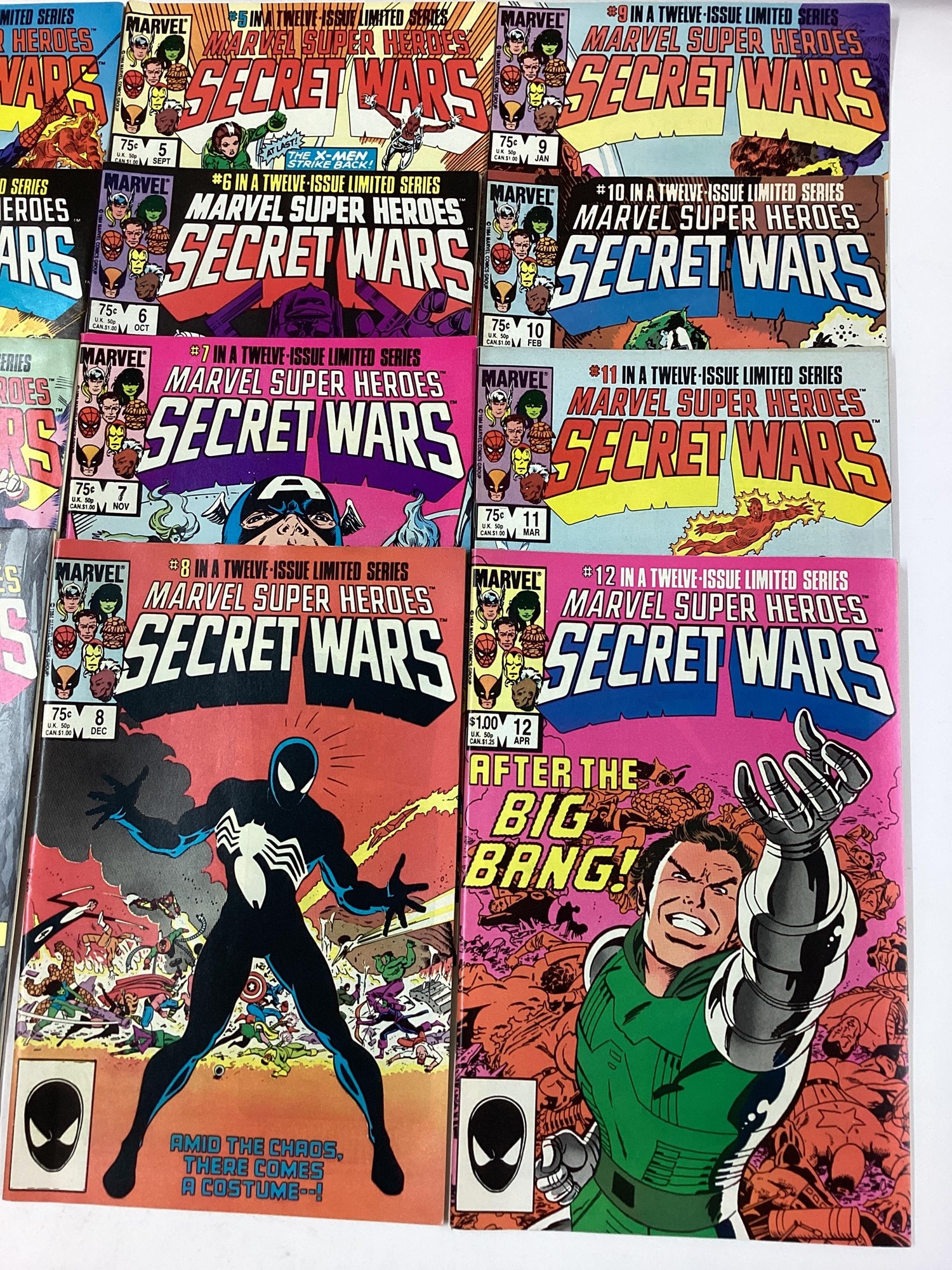 Lot 22 - Marvel Comics Secret Wars (1984 to 1985).
