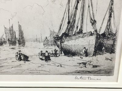 Lot 24 - Arthur John Trevor Briscoe (1873-1943) etching and a print