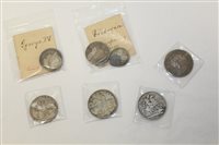 Lot 2069 - G.B. mixed Coinss - to include George III...