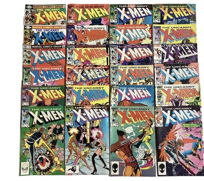 Lot 49 - Marvel Comics The Uncanny X-Men (1982 to 1991). Incomplete run from issue 155 to 281, to include issue 200. Issue 234, Alien Wolverine front cover and The uncanny X-Men Annual #7. Approximately 40...