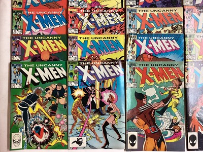 Lot 49 - Marvel Comics The Uncanny X-Men (1982 to 1991). Incomplete run from issue 155 to 281, to include issue 200. Issue 234, Alien Wolverine front cover and The uncanny X-Men Annual #7. Approximately 40...