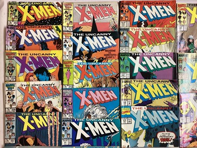 Lot 49 - Marvel Comics The Uncanny X-Men (1982 to 1991). Incomplete run from issue 155 to 281, to include issue 200. Issue 234, Alien Wolverine front cover and The uncanny X-Men Annual #7. Approximately 40...