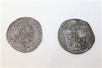 Lot 2078 - G.B. Charles I Half Crowns c. 1635 - 1636 m/m...