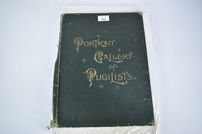 Lot 812 - Collection of Victorian photolithographic portraits of Boxers, 'The Portrait Gallery of Pugilists of England, America, Australia, 1894', disbound (37)