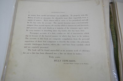 Lot 812 - Collection of Victorian photolithographic portraits of Boxers, 'The Portrait Gallery of Pugilists of England, America, Australia, 1894', disbound (37)