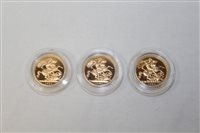 Lot 2053 - G.B. Elizabeth II Gold Proof Sovereigns - 1982...