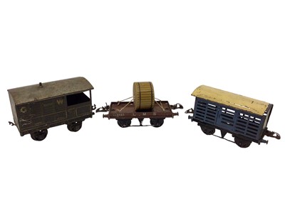 Lot 1851 - Hornby O gauge locomotives and rolling stock