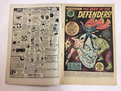 Lot 40 - Marvel Comics Marvel Feature presents The Defendes #1 and #2 (1971 and 1972). The first and second apperance of The Defendes and origin. Both priced 25 cents. (2)