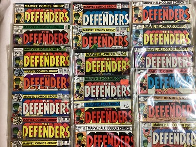 Lot 39 - Marvel Comics The Defenders #1 - #124 (1972 to 1983). A complete run from issue 1 to 124, to include issue 1, first solo title and first appearance of Necrodamus. Also includes issue 4, first apper...
