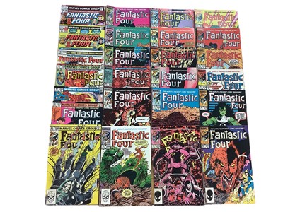 Lot 121 - Marvel Comics Fantastic Four (mostly 1980's and 1990's). A group of Fantastic Four comics to include issue 200, 400 and many others. Approximately 60 comics.