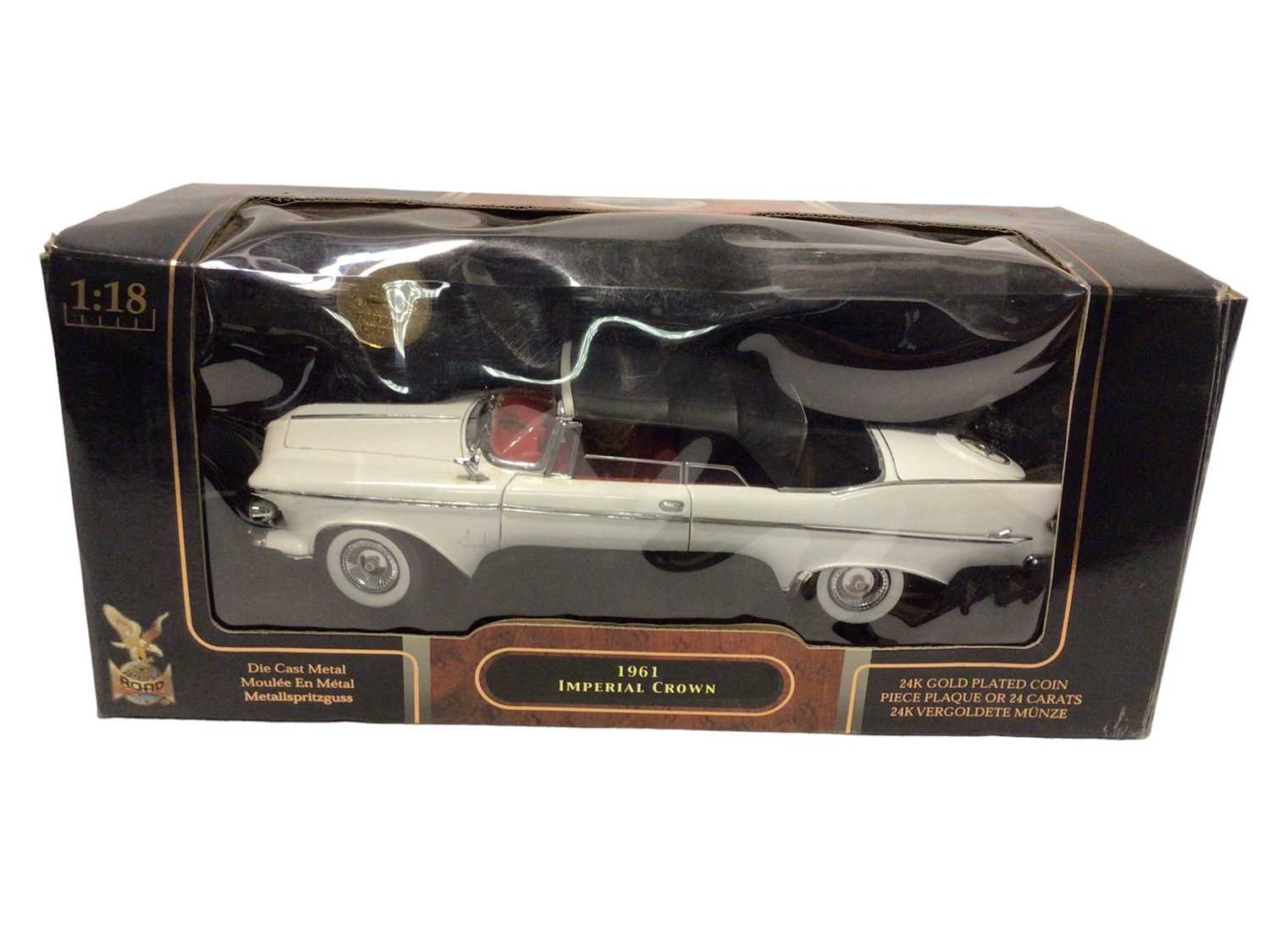 Lot 1856 - Selection of 1:18 scale die cast American