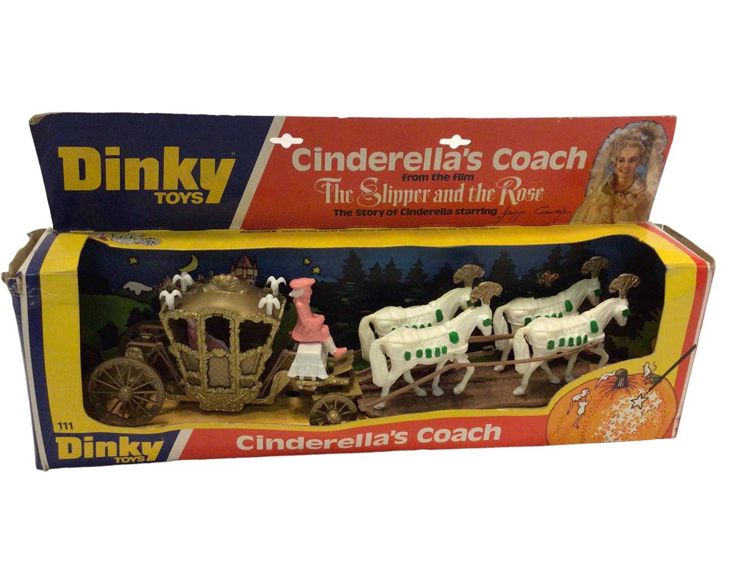 Lot 1860 - Corgi 1902 State Landau - The Queen's Silver Jubilee 1977 (x2), Dinky Cinderella's Coach, all boxed, a loose coach and horses, plus boxed Corgi cars