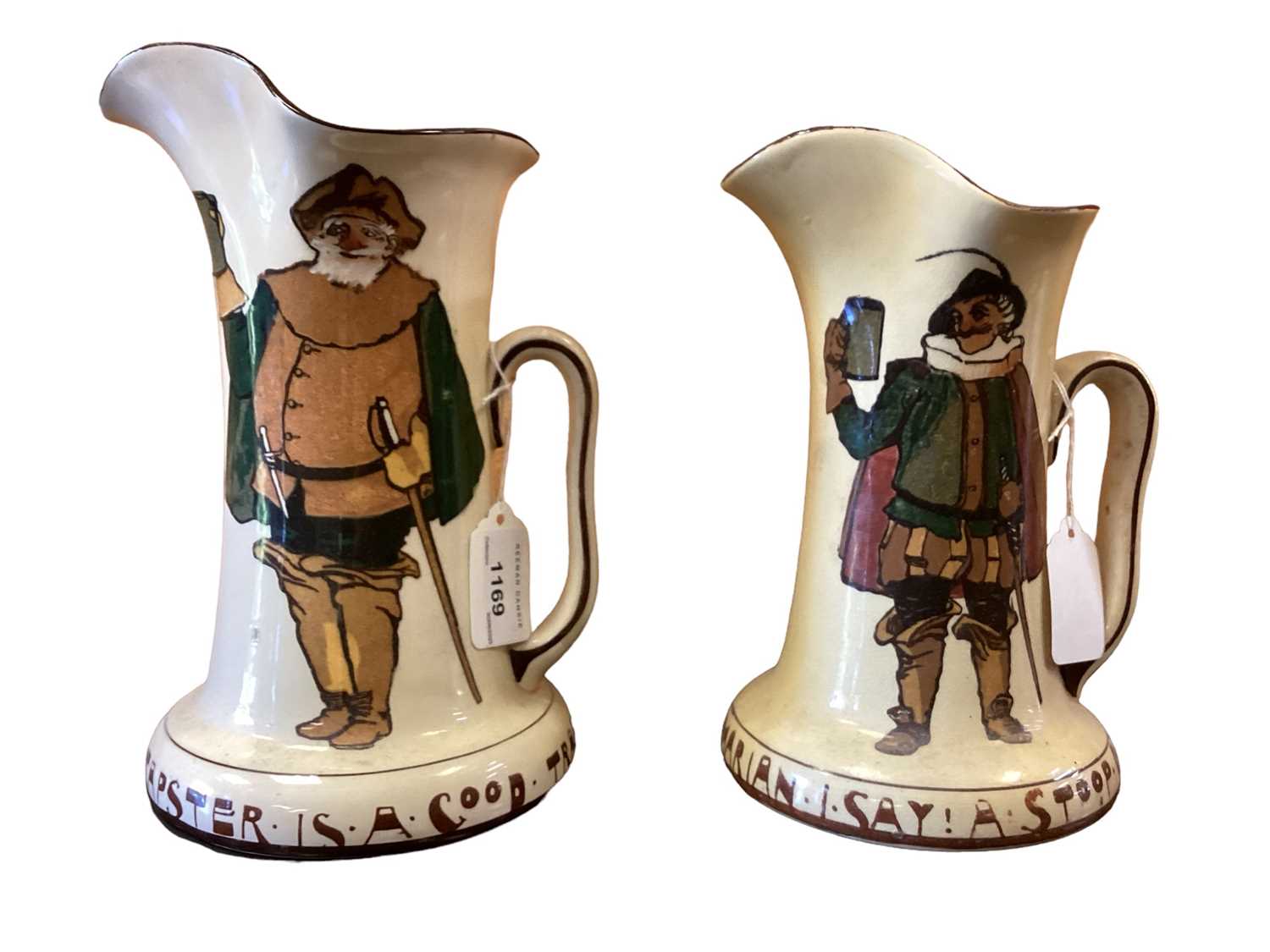 Royal Doulton Sir John selling Falstaff Jug/Pitcher.