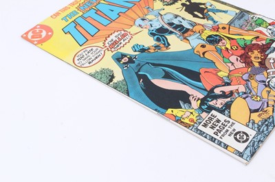 Lot 13 - DC Comics, 1980 The New Teen Titans #2. First appearance of Deathstroke. Priced 15p