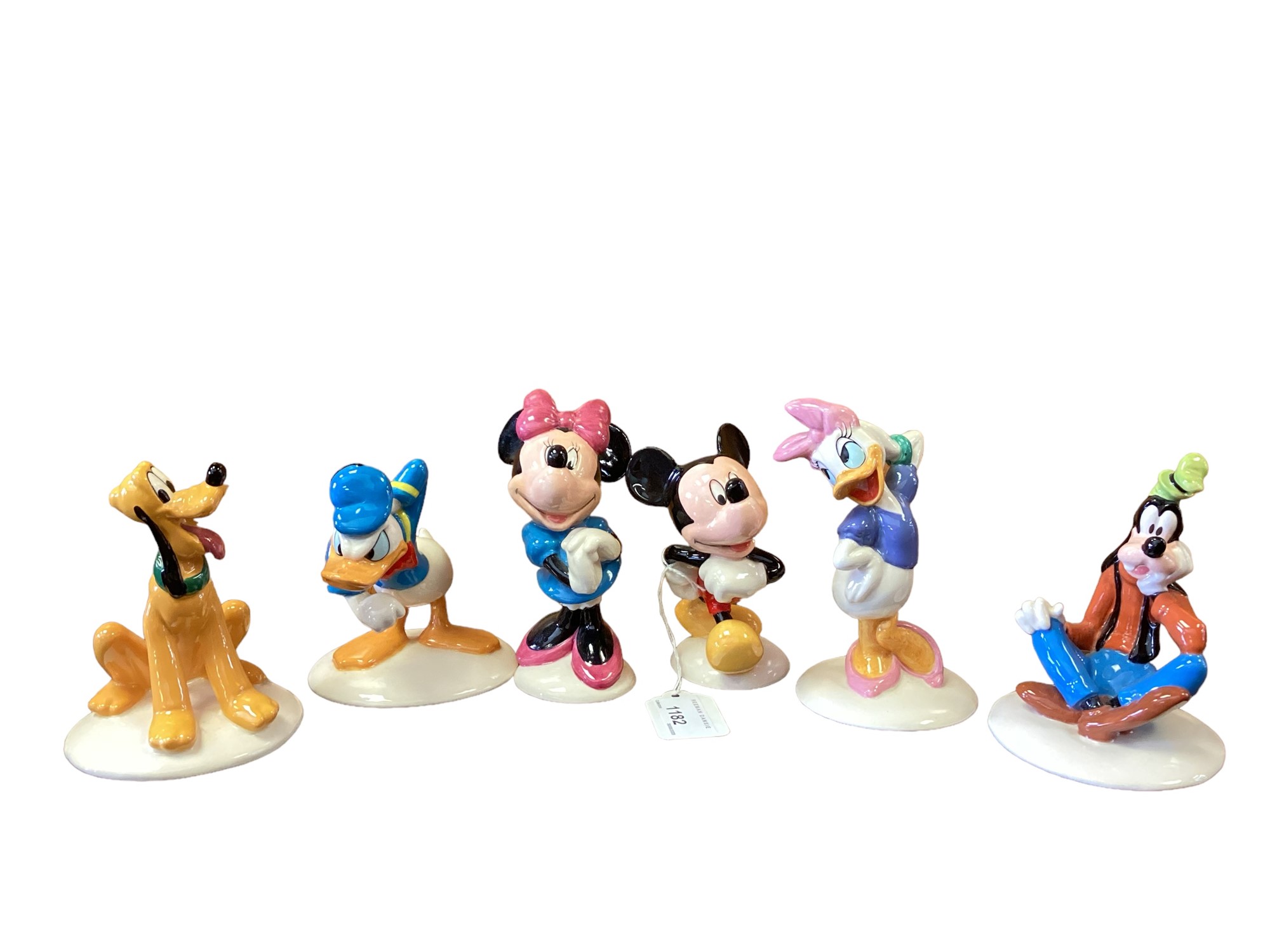 My Very Own Disney Porcelain Ceramic Figurine Collection Mickey & Minnie, Donald Duck, Daisy Duck, hotsell Dumbo, Winnie the Pooh and Pluto Too !