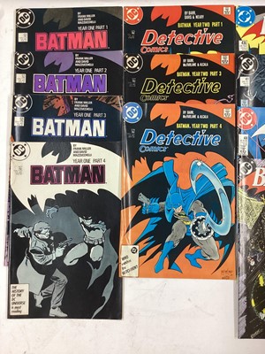 Lot 35 - DC Comics, Batman Year one part 1-4 by Frank Miller, Year two part 1, 3 and 4, Year three part 1-4